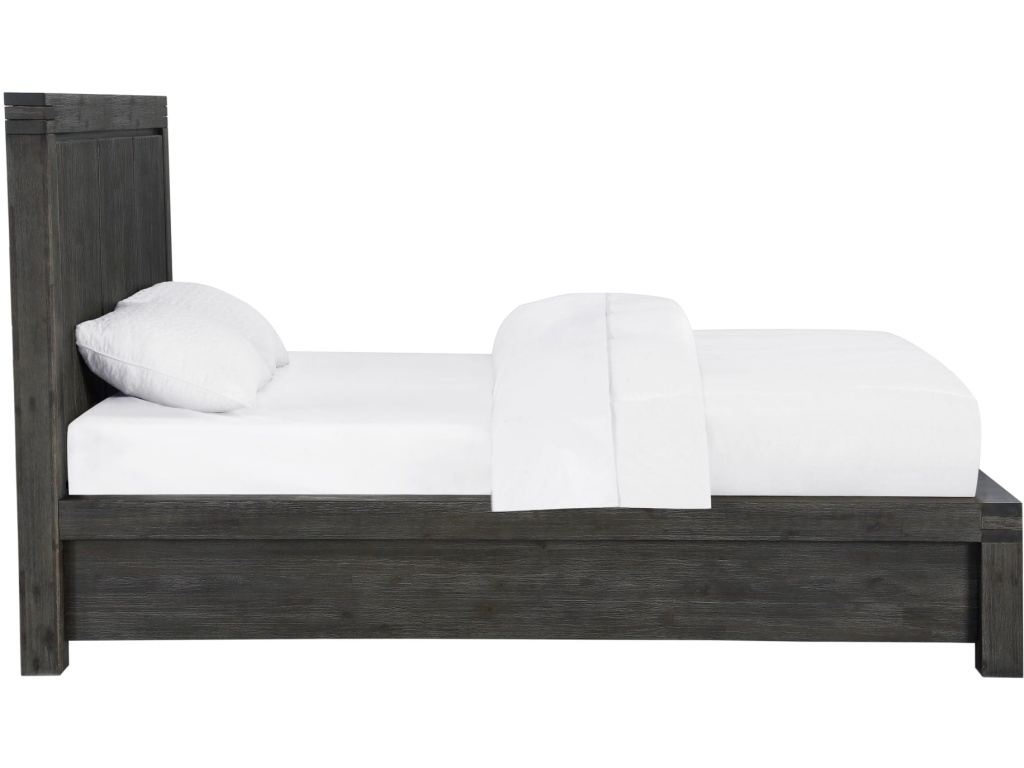 Meadow Solid Wood Footboard Storage Bed in Graphite - image 4