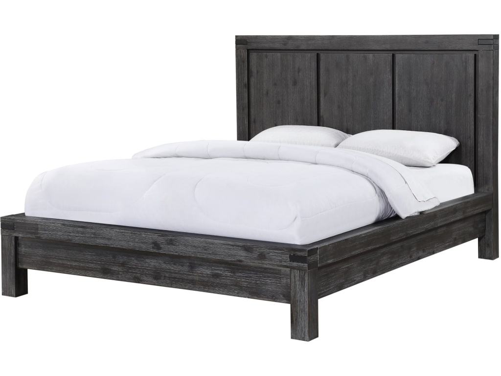 Meadow Solid Wood Platform Bed in Graphite - image 3