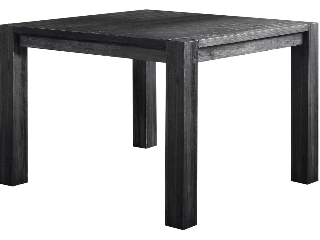 Meadow Solid Wood Square Counter Table in Graphite - image 3