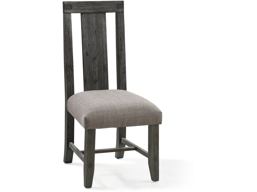 Meadow Solid Wood Uphostered Panel-Back Chair - image 4