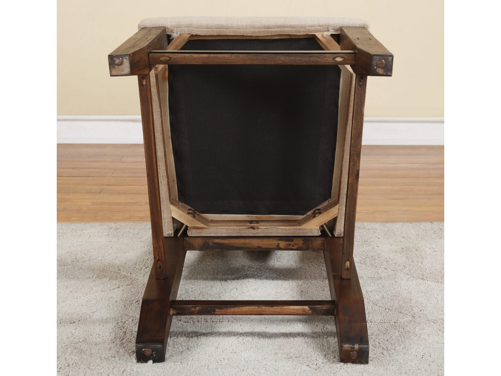 Meadow Wicker Dining Chair in Brick Brown - image 2