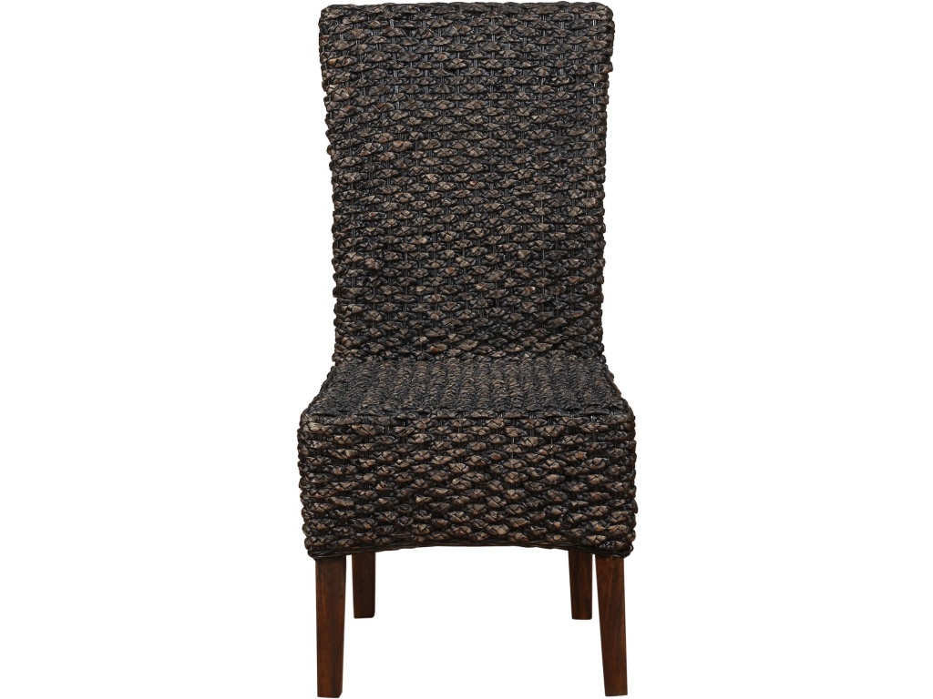 Meadow Wicker Dining Chair in Brick Brown - image 4