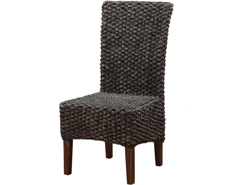 Meadow Wicker Dining Chair in Brick Brown - image 5