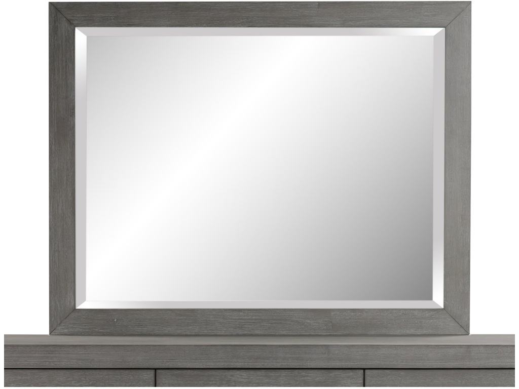 Melbourne Beveled Glass Mirror in Mineral - image 2