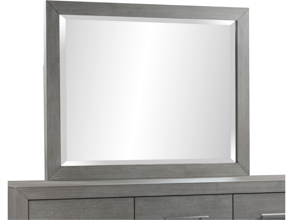 Melbourne Beveled Glass Mirror in Mineral - image 3