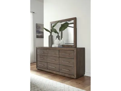 Melbourne Nine Drawer Dresser in Dark Pine (2024)