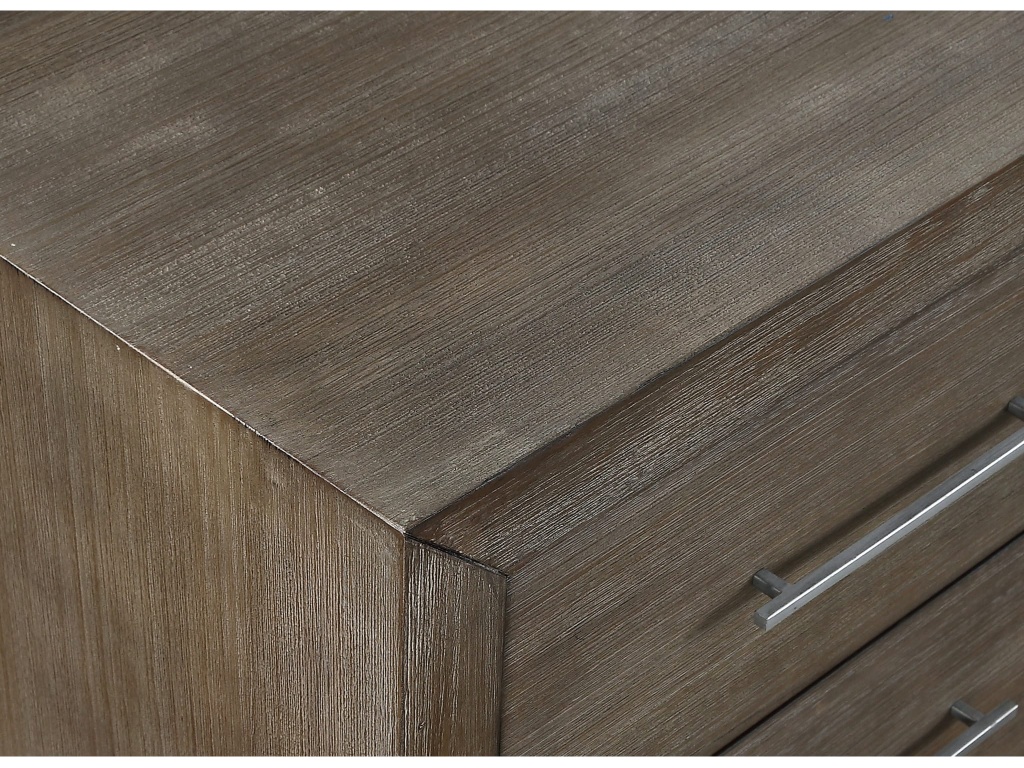 Melbourne Two Drawer Nightstand with USB in Dark Pine - image 2