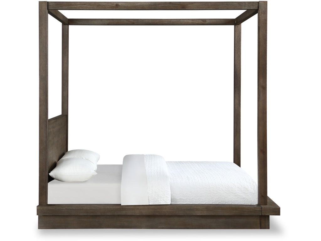 Melbourne Wood Canopy Bed in Dark Pine - image 5