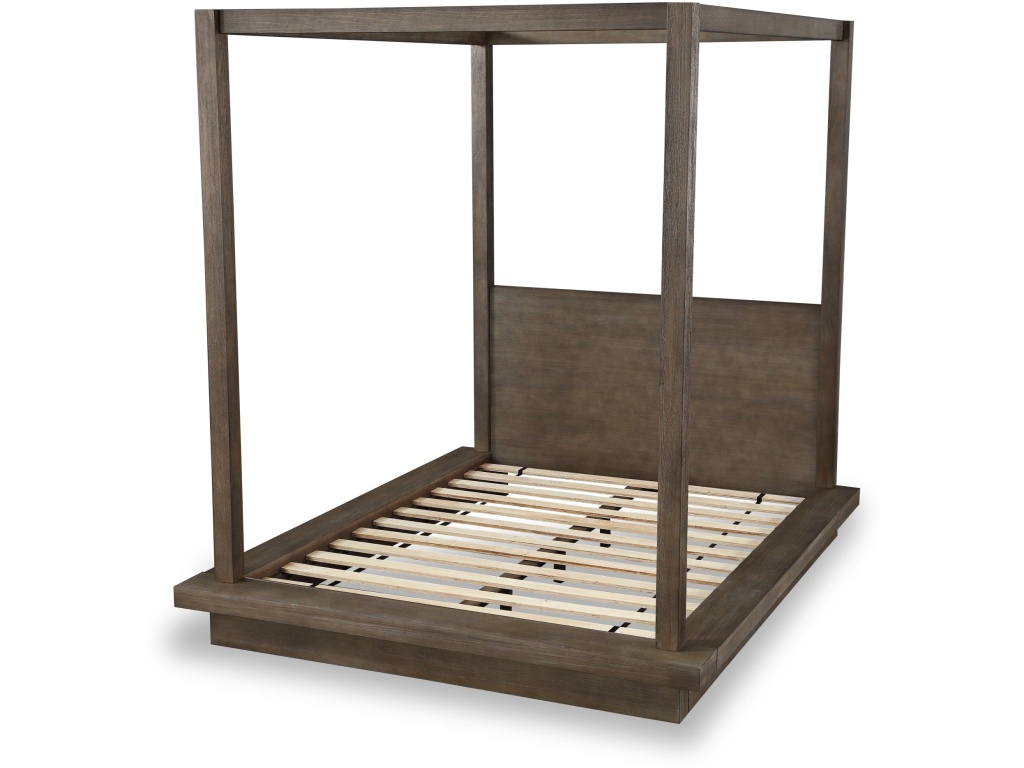 Melbourne Wood Canopy Bed in Dark Pine - image 6