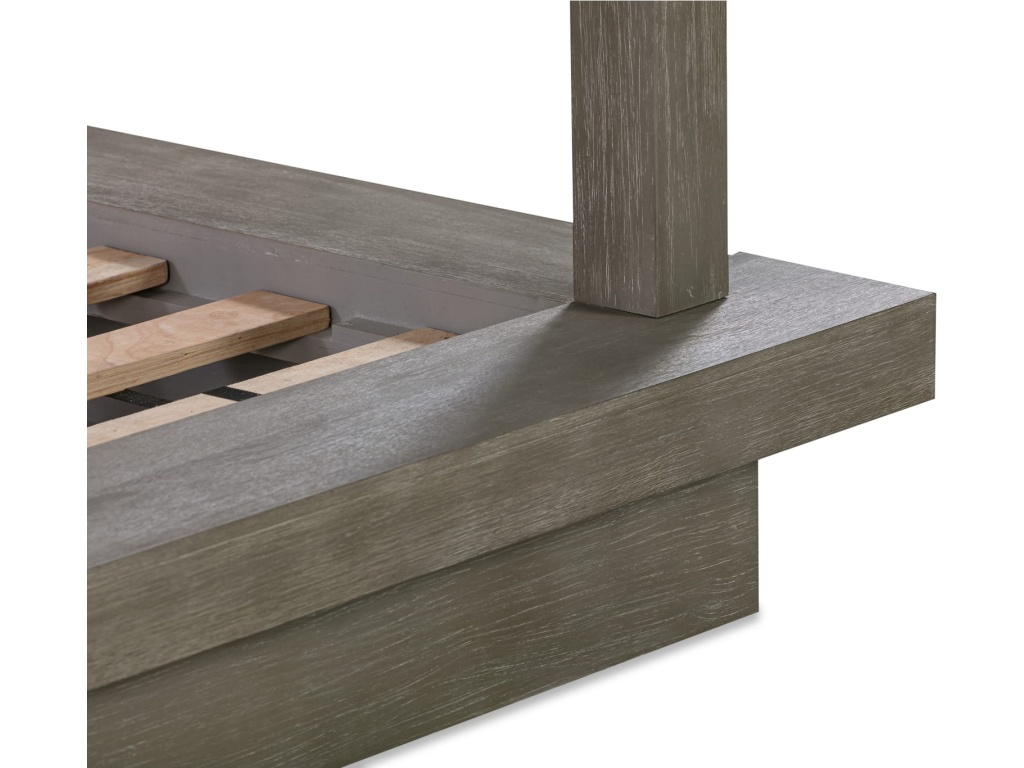 Melbourne Wood Canopy Bed in Mineral - image 3