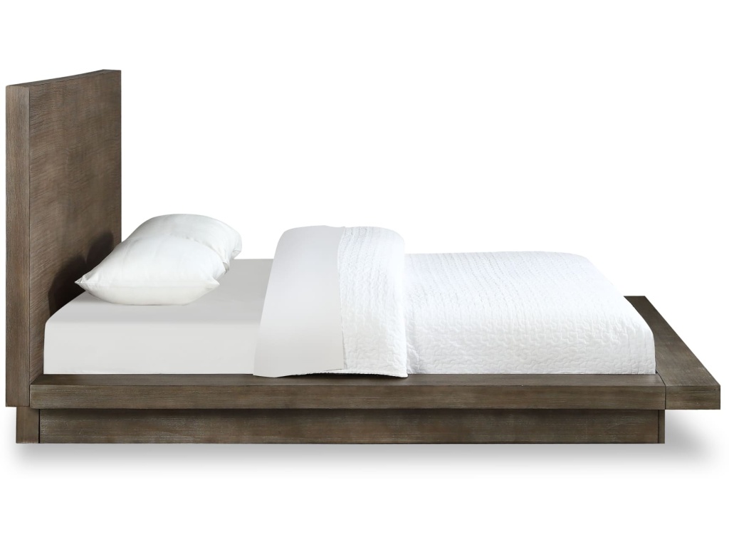 Melbourne Wood Platform Bed in Dark Pine - image 3