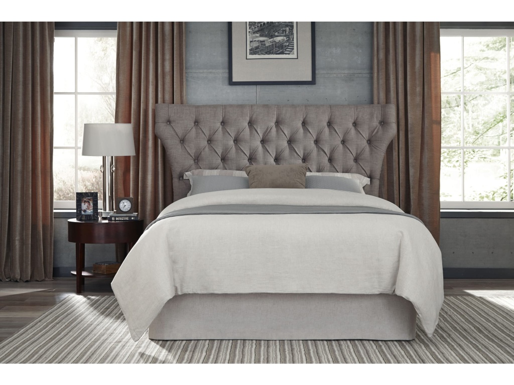 Melina Upholstered Footboard Storage Bed in Dolphin Linen - main image