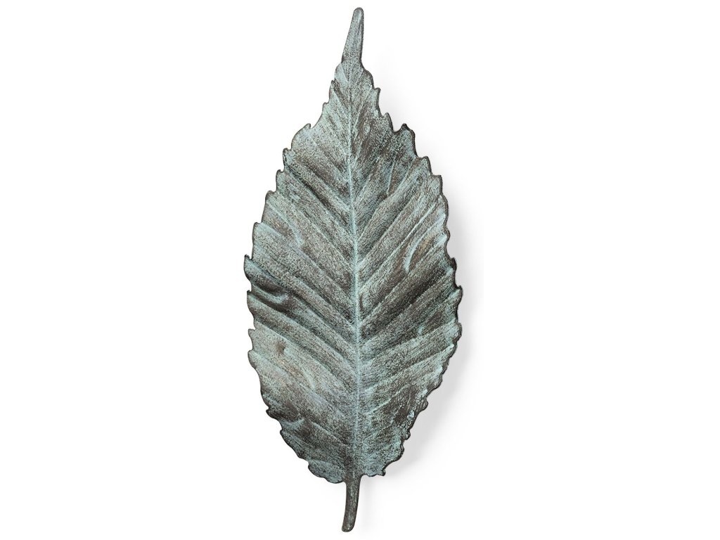 12H Small Metal Leaf Wall Art - main image