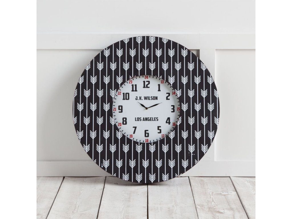 II 33" Oversize Contemporary Wall Clock - image 1