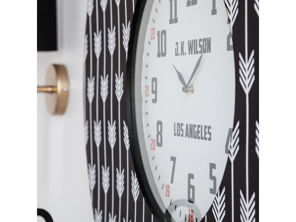 II 33" Oversize Contemporary Wall Clock - image 2