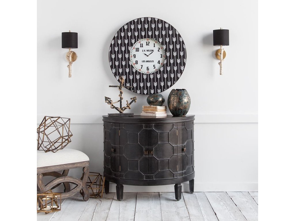 II 33" Oversize Contemporary Wall Clock - image 4