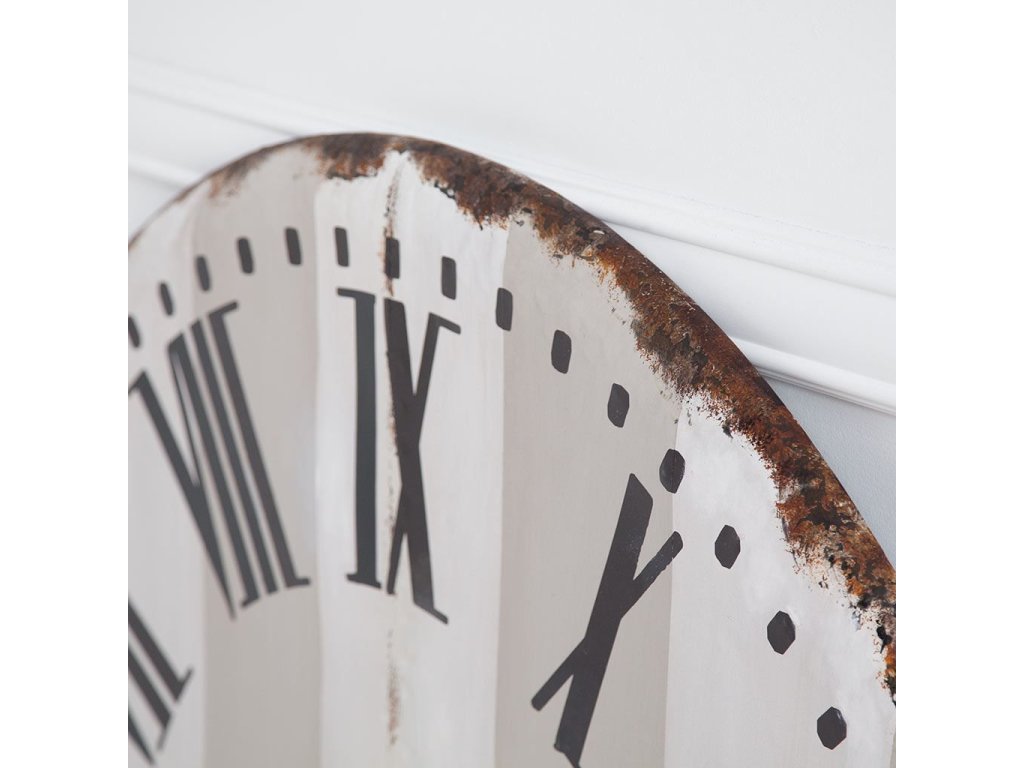 41.5" Round Oversize Farmhouse Wall Clock - image 2