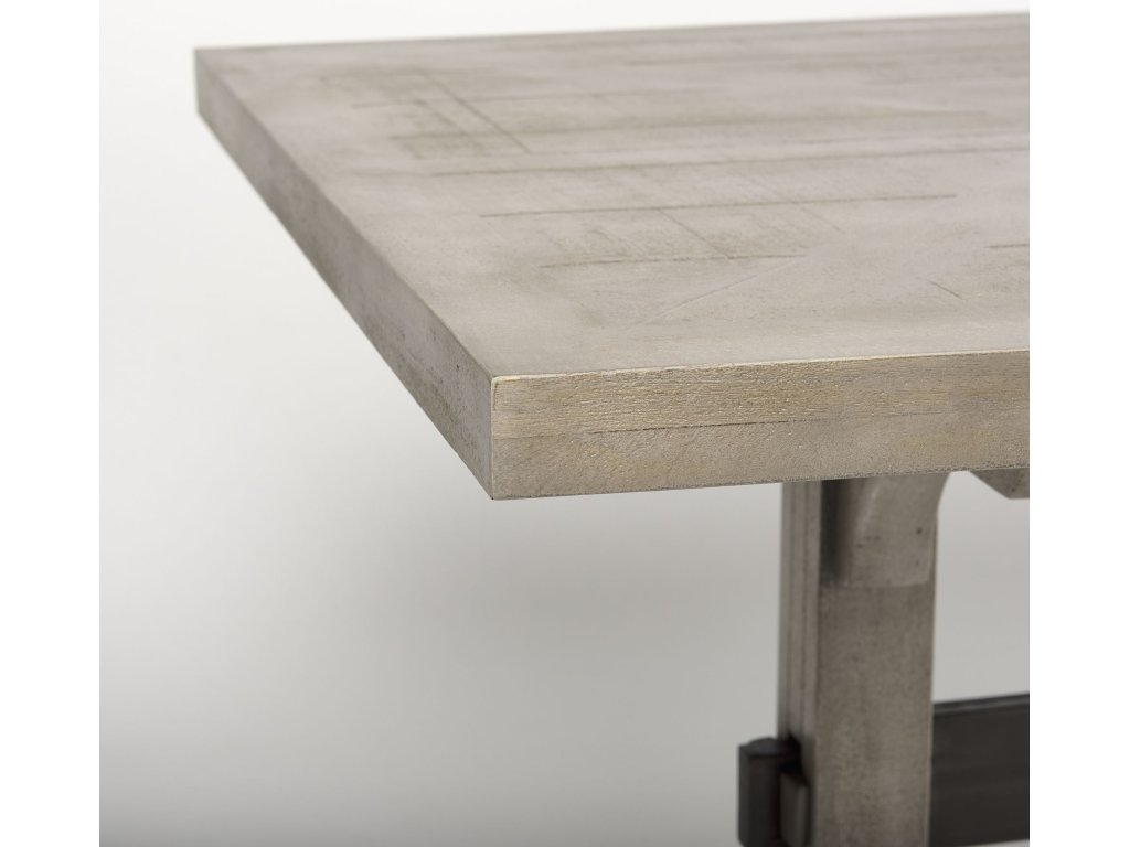 84X40 Brown Solid Wood Top & Base Dining Table - image 5