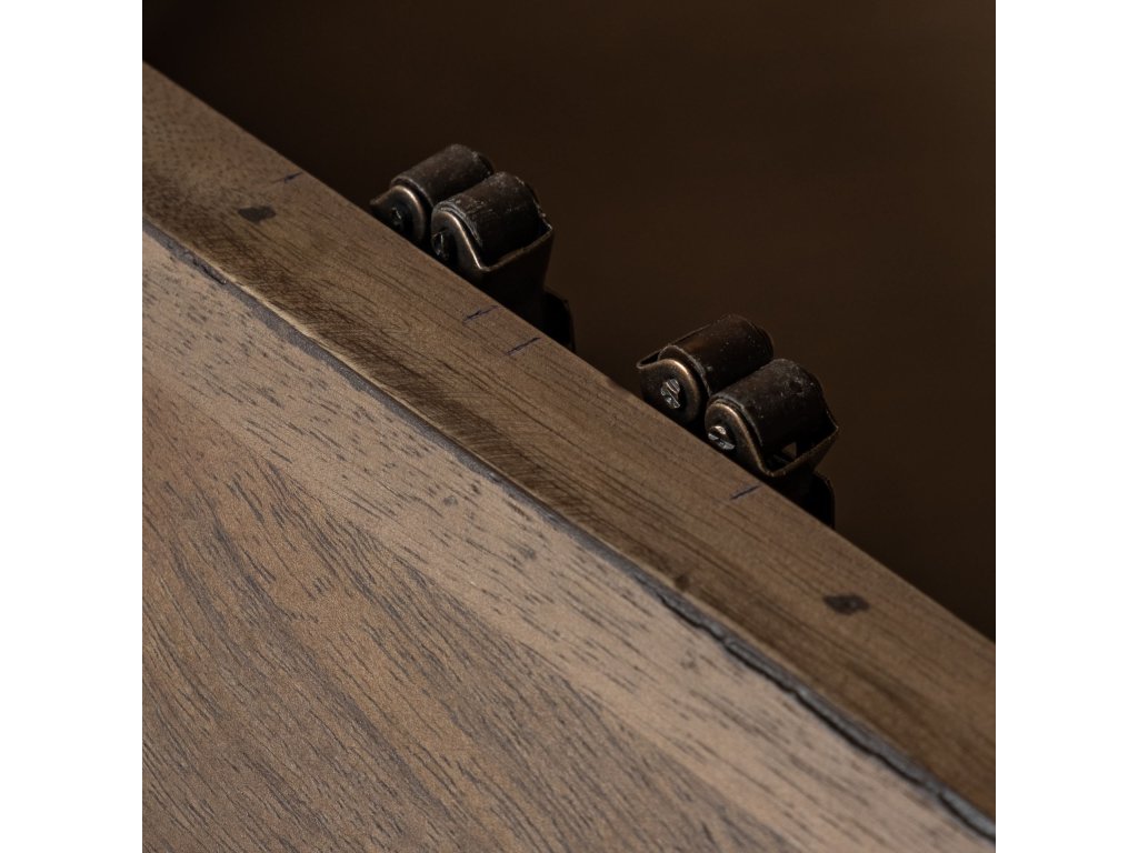 Hexagonal Hinged Solid Wood Top and Base Coffee Table - image 6