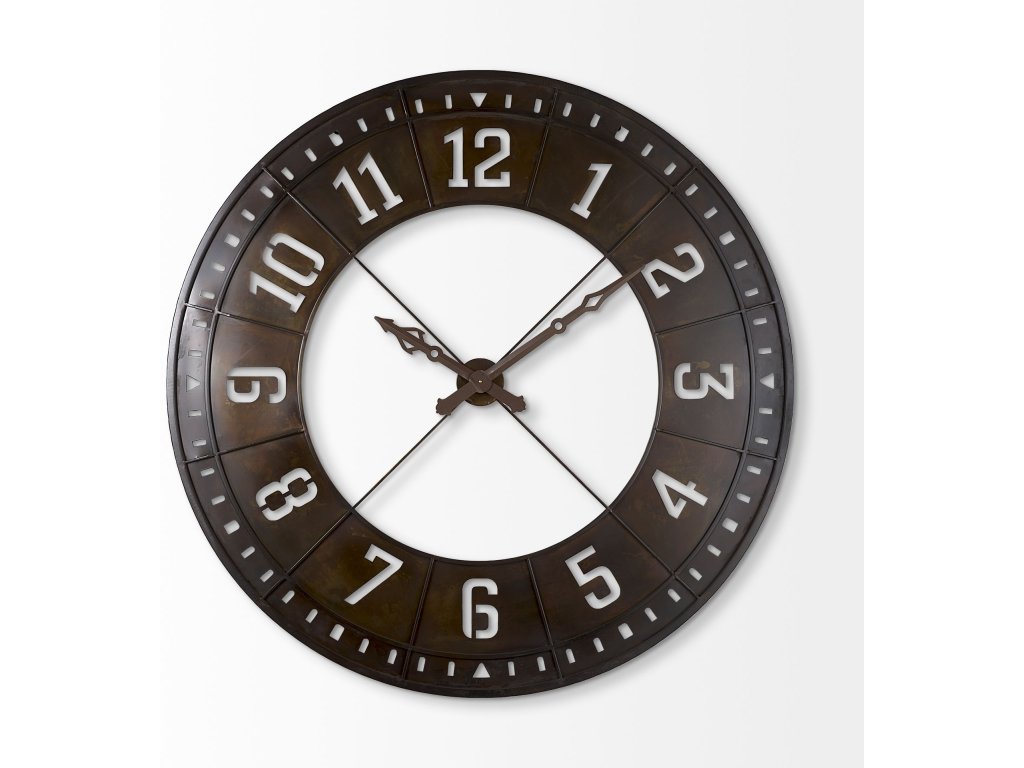 56.5" Giant Oversize Industrial Wall Clock - image 2