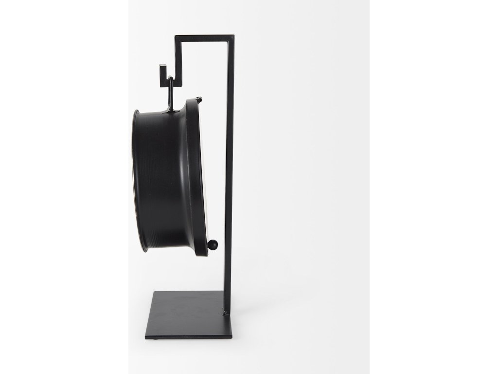 Metallic Brown Metal Hanging Table Clock - image 3