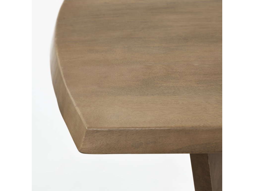 91.5X38 Rectangular Brown Solid Wood Top & Base Dining Table - image 5
