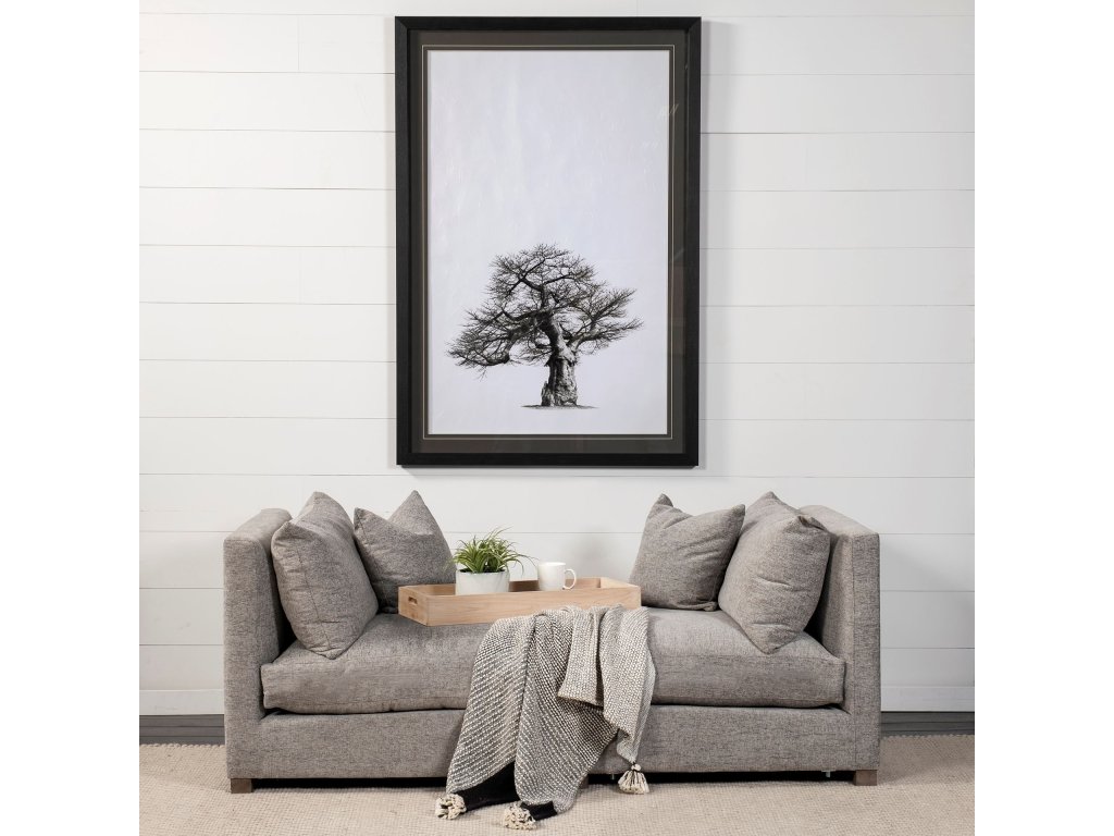 38.2L x 38.6W x 28.3H Medium Gray Armless Sectional Piece - image 2