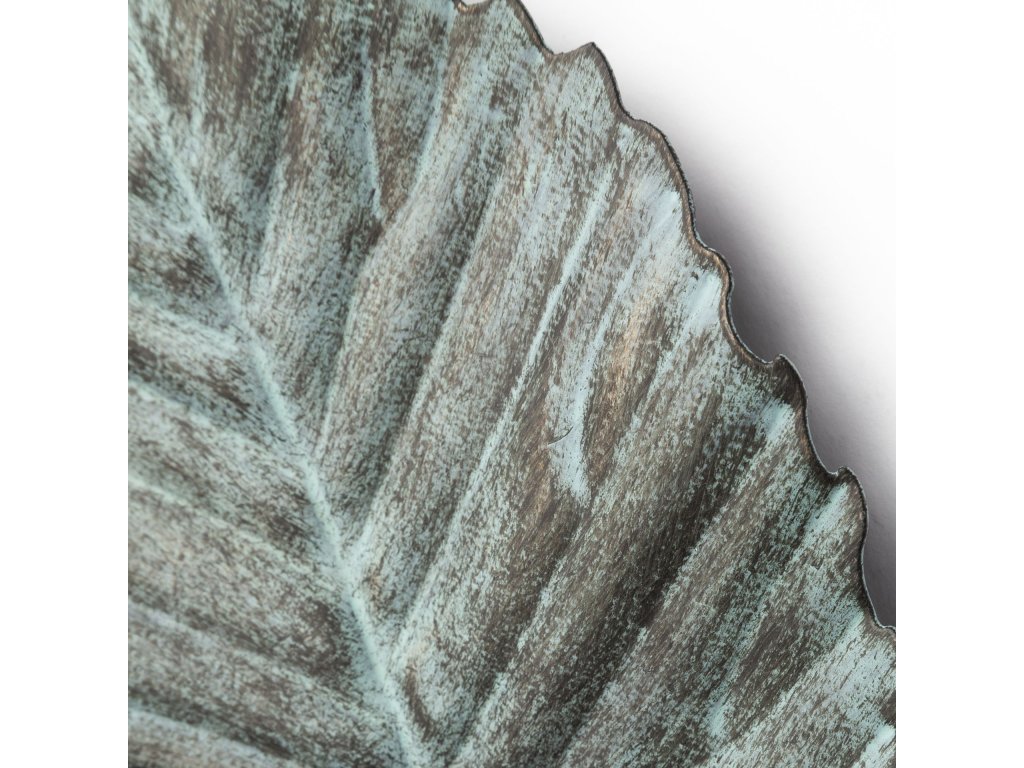 12H Small Metal Leaf Wall Art - image 5
