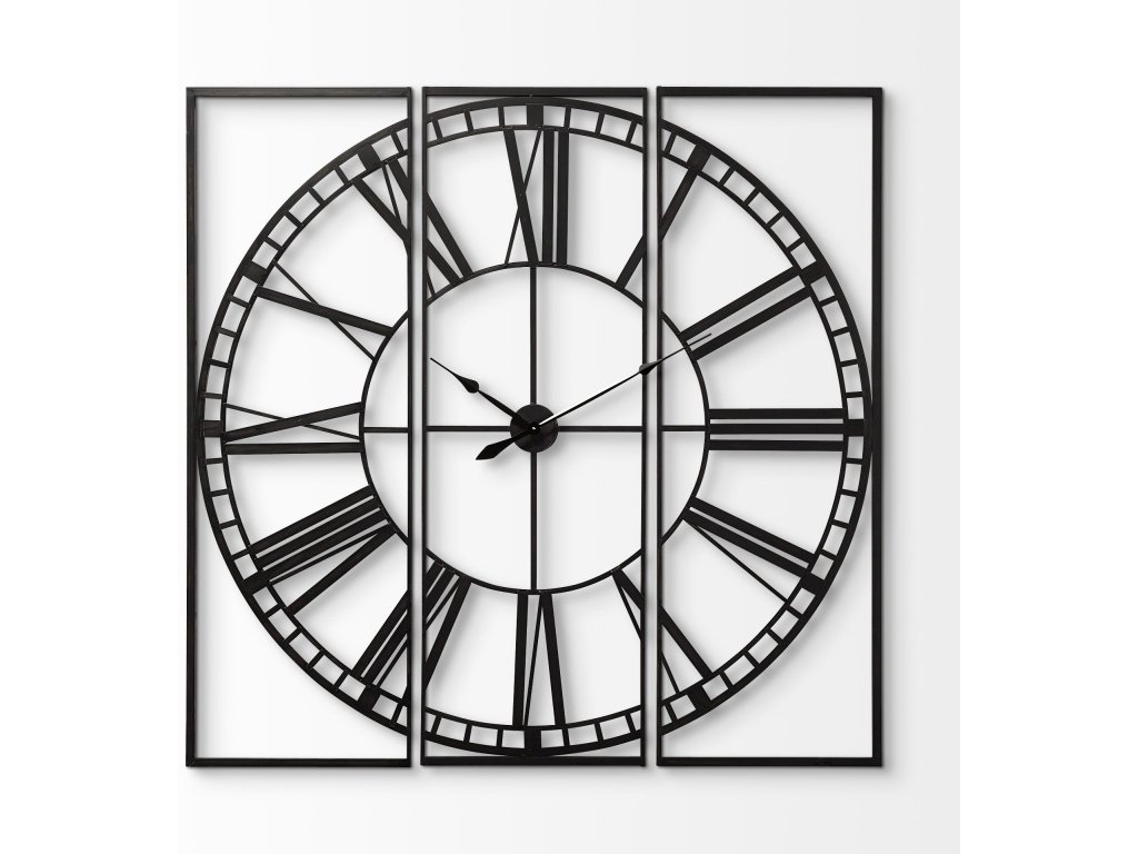 60" Square Oversized+ Industrial Wall Clock - image 2