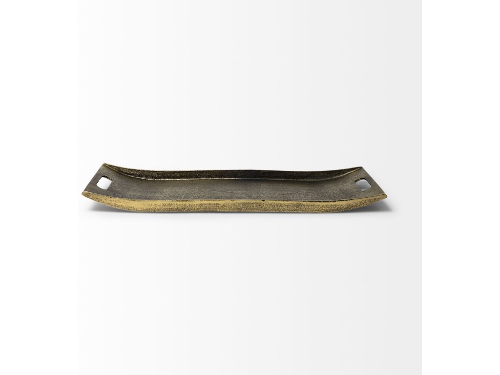 24L x 10W Gold Rectangular Tray - image 5