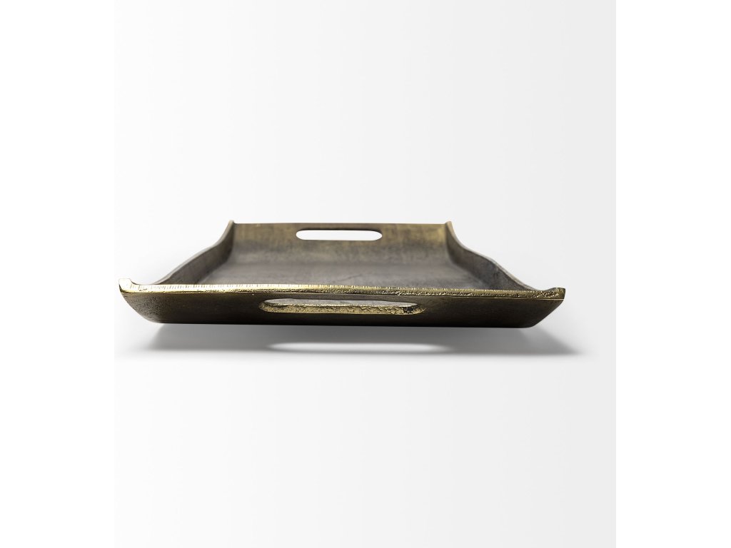 24L x 10W Gold Rectangular Tray - image 6