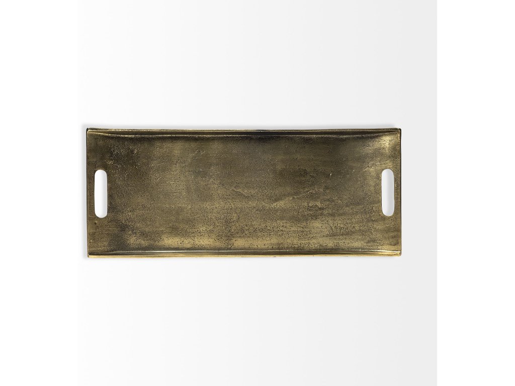 24L x 10W Gold Rectangular Tray - image 7