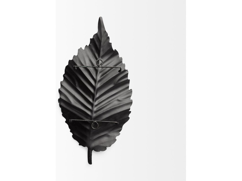 12H Small Metal Leaf Wall Art - image 7