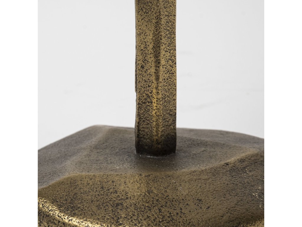 (Small) Gold Table Candle Holder - image 11