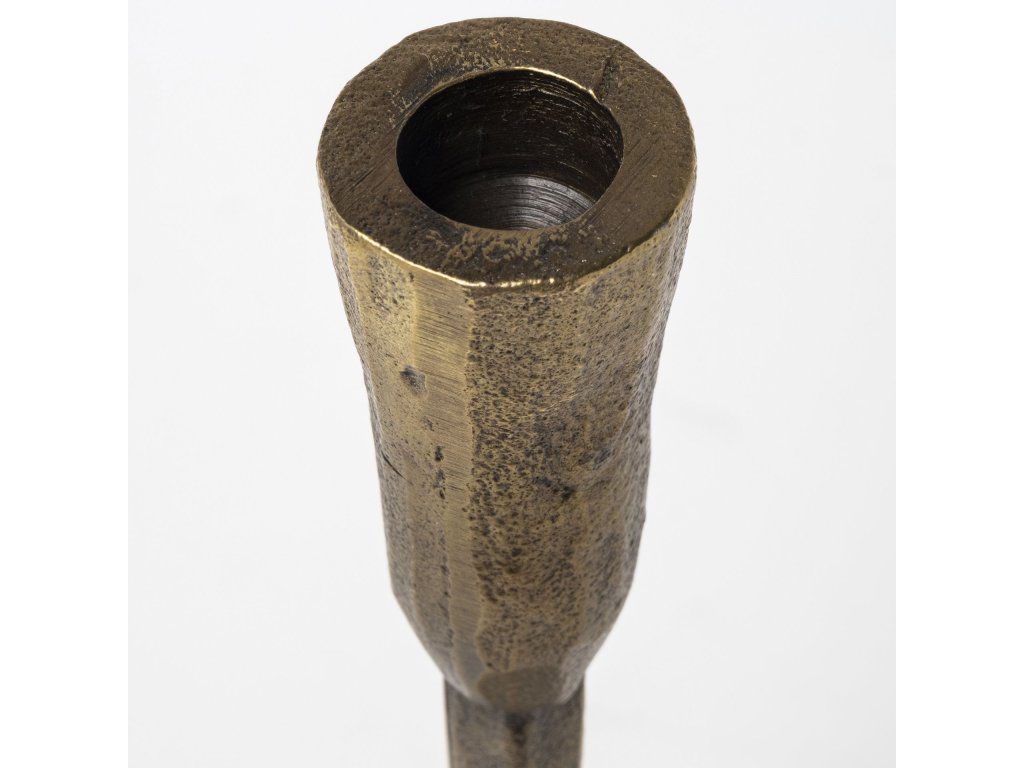 (Large) Gold Table Candle Holder - image 7