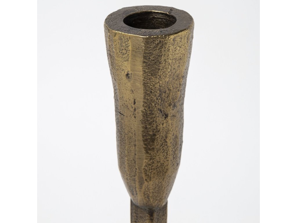 (Large) Gold Table Candle Holder - image 8