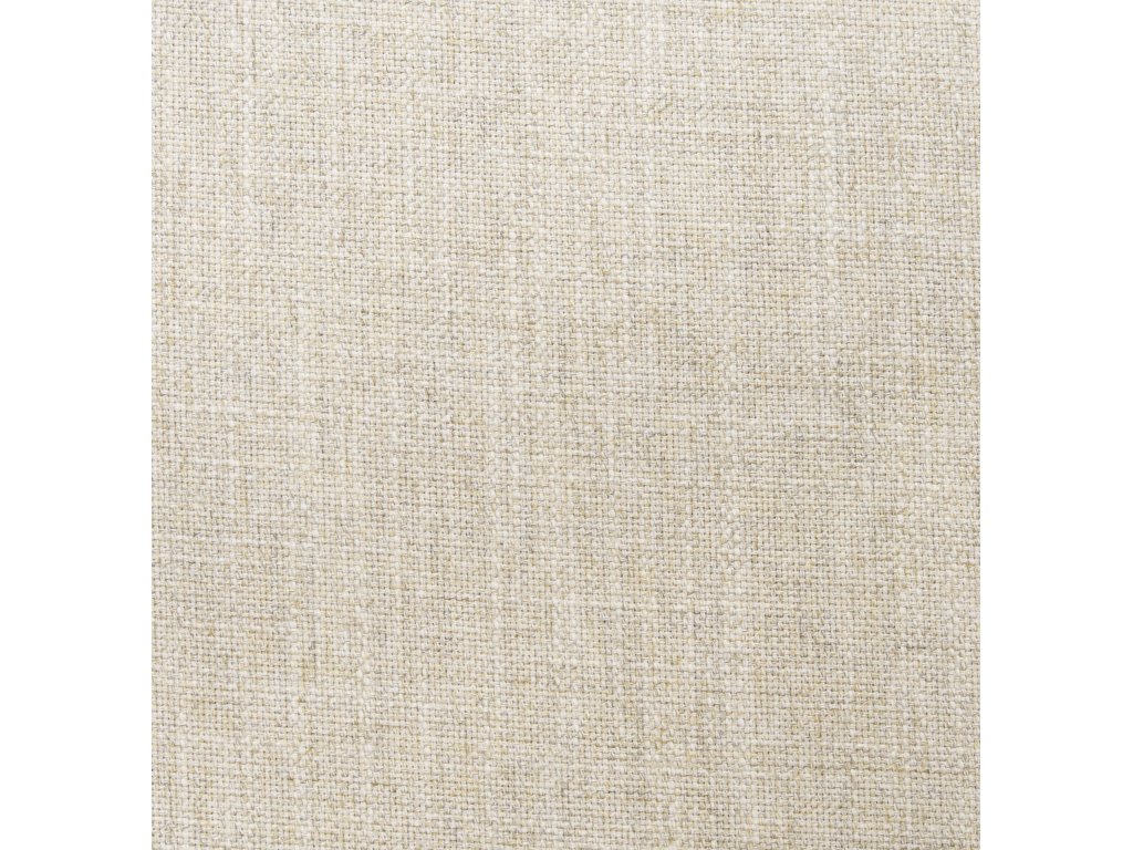 I Cream Fabric Wrap Blonde Wooden Frame Dining Chair - image 2