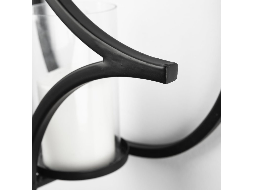I Black Wall Candle Holder - image 3