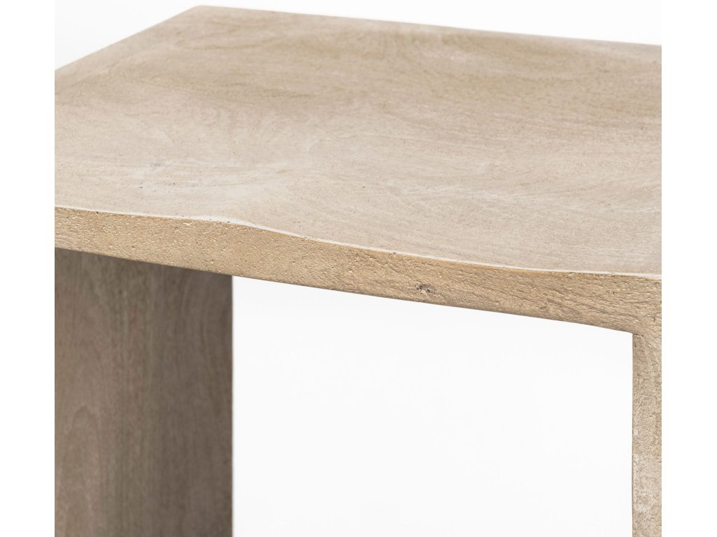 26" Seat Height Light Gray Wood Counter Stool - image 6