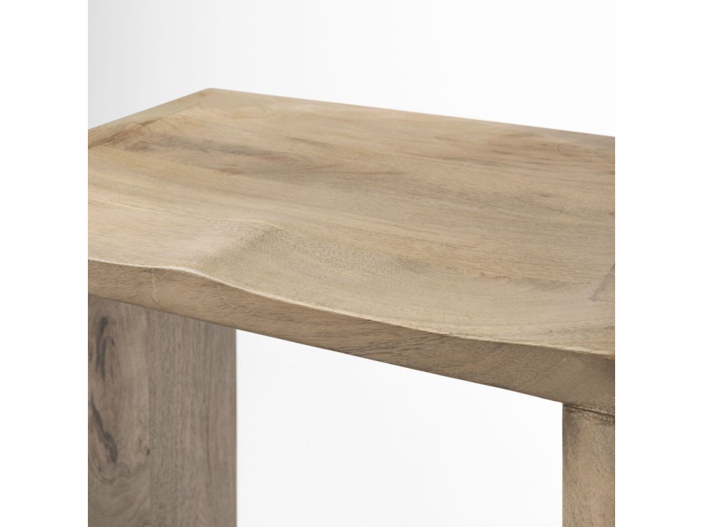 26" Seat Height Light Brown Wood Counter Stool - image 6