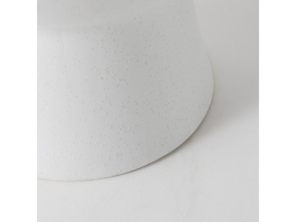 10.8H Medium White Ceramic Vase - image 7