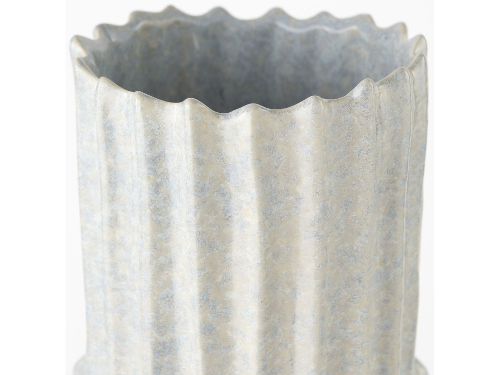 23.0H Gray Ceramic Vase - image 3