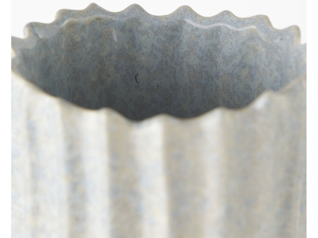 23.0H Gray Ceramic Vase - image 4