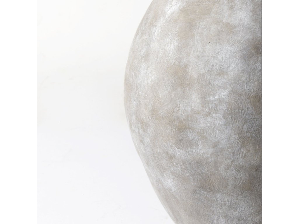 23L x 28H Large Tan Ceramic Oval Vase - image 7