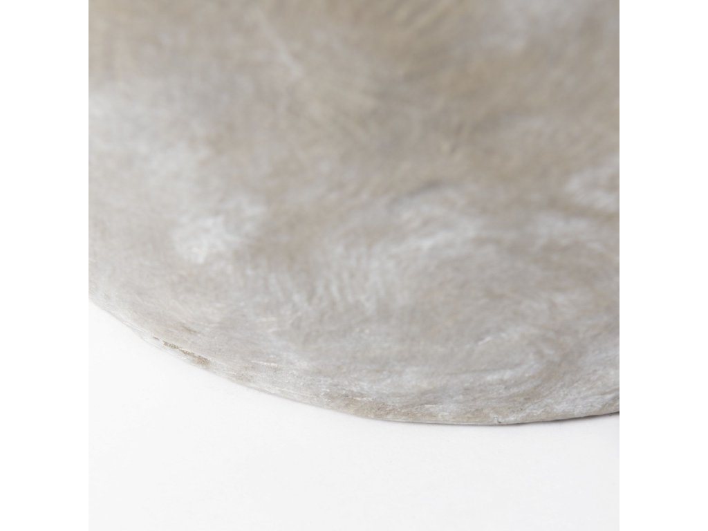 23L x 28H Large Tan Ceramic Oval Vase - image 8
