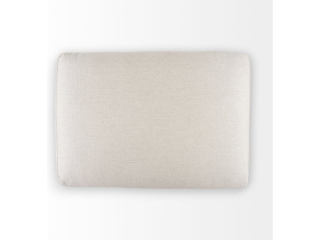 38.6L x 26.0W x 17.7H Beige 2/3 Ottoman Sectional Piece - image 5