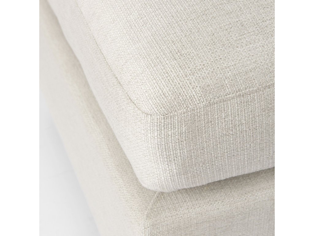38.6L x 26.0W x 17.7H Beige 2/3 Ottoman Sectional Piece - image 6