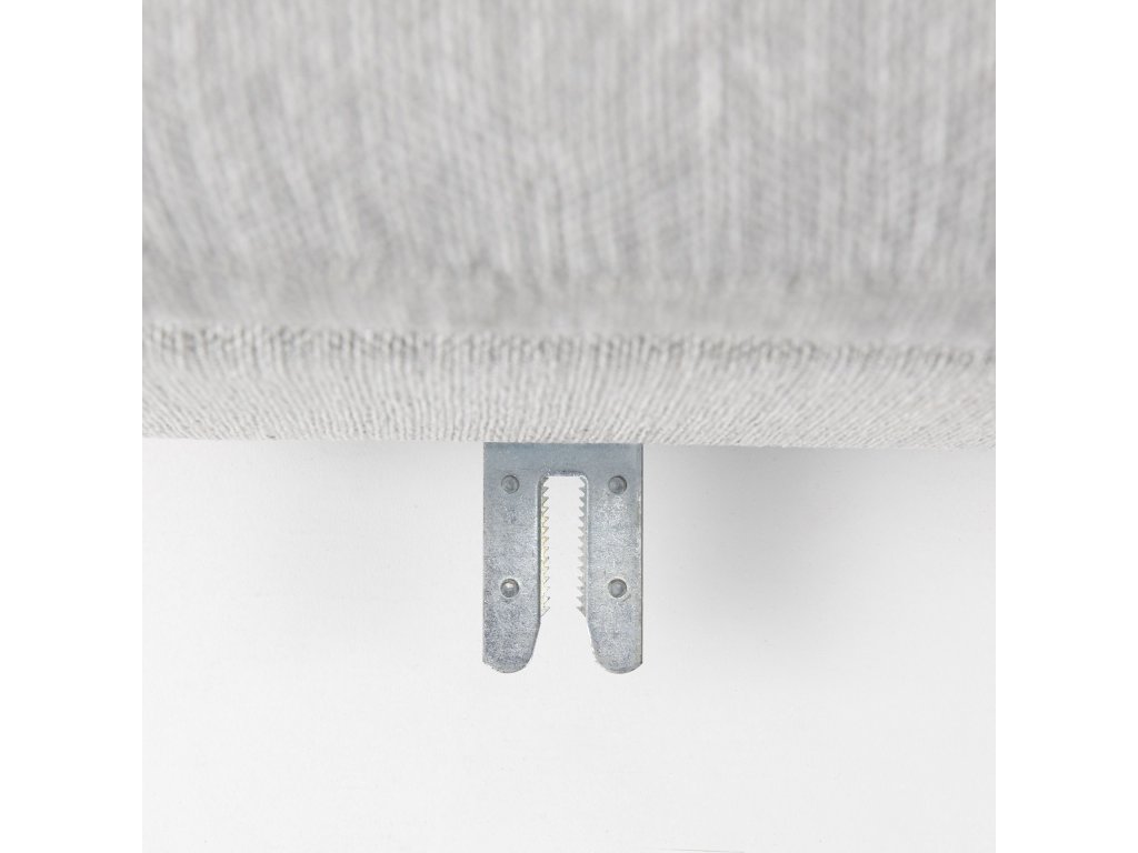38.2L x 38.6W x 28.3H Light Gray Armless Sectional Piece - image 11