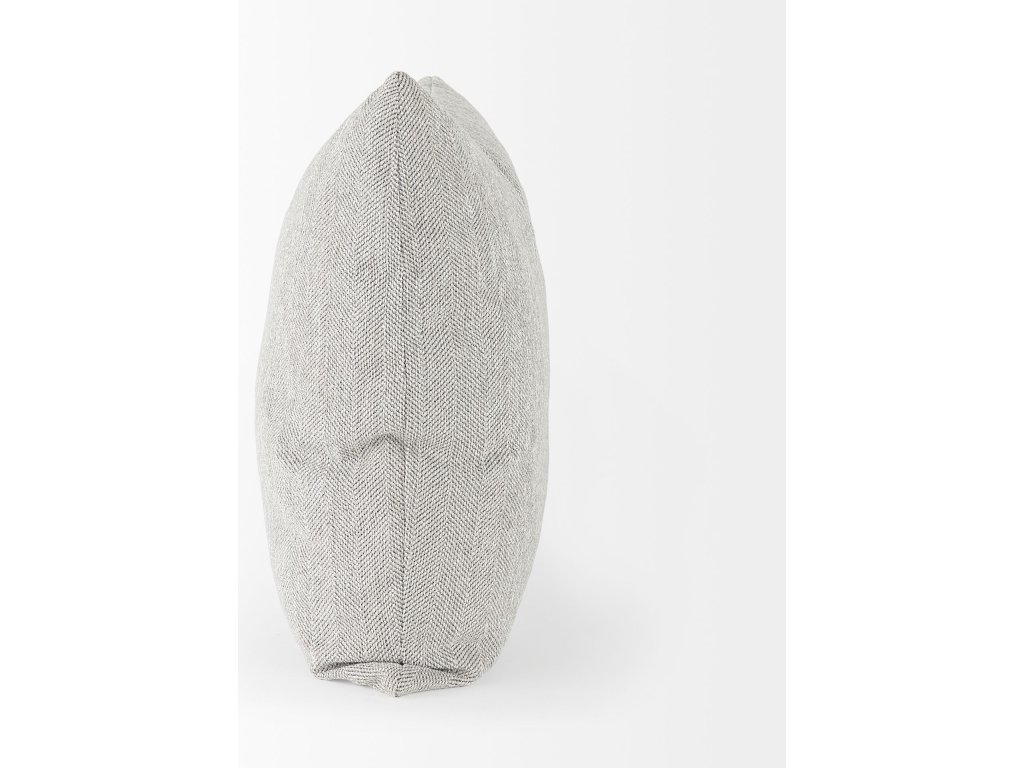 Light Gray Arm Pillow Sectional Piece - image 7