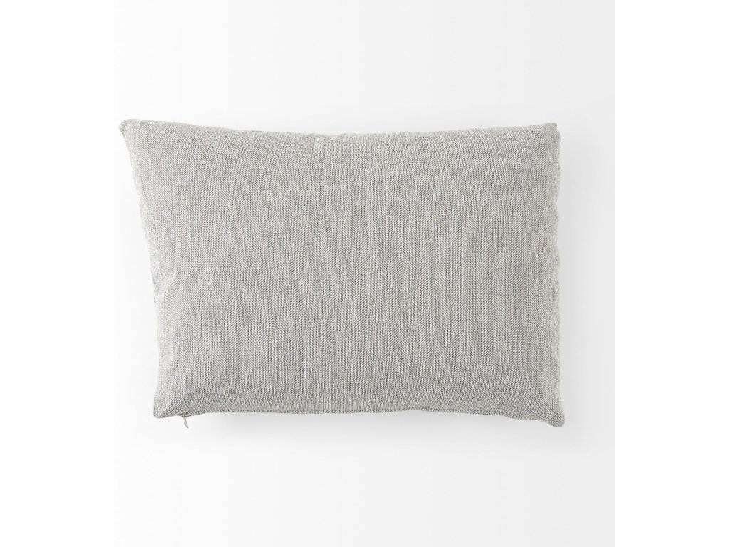 Light Gray Arm Pillow Sectional Piece - image 8